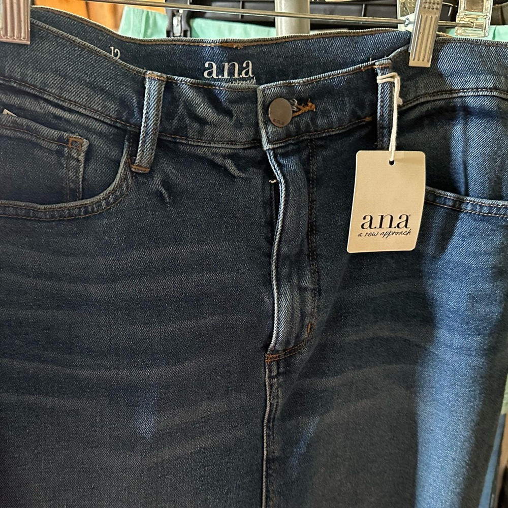 ANA denim skirt.  New. Size 12